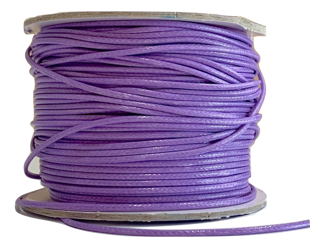 Orchid - Wax Polyester Surfer Cord - 45 or 50 yd rolls