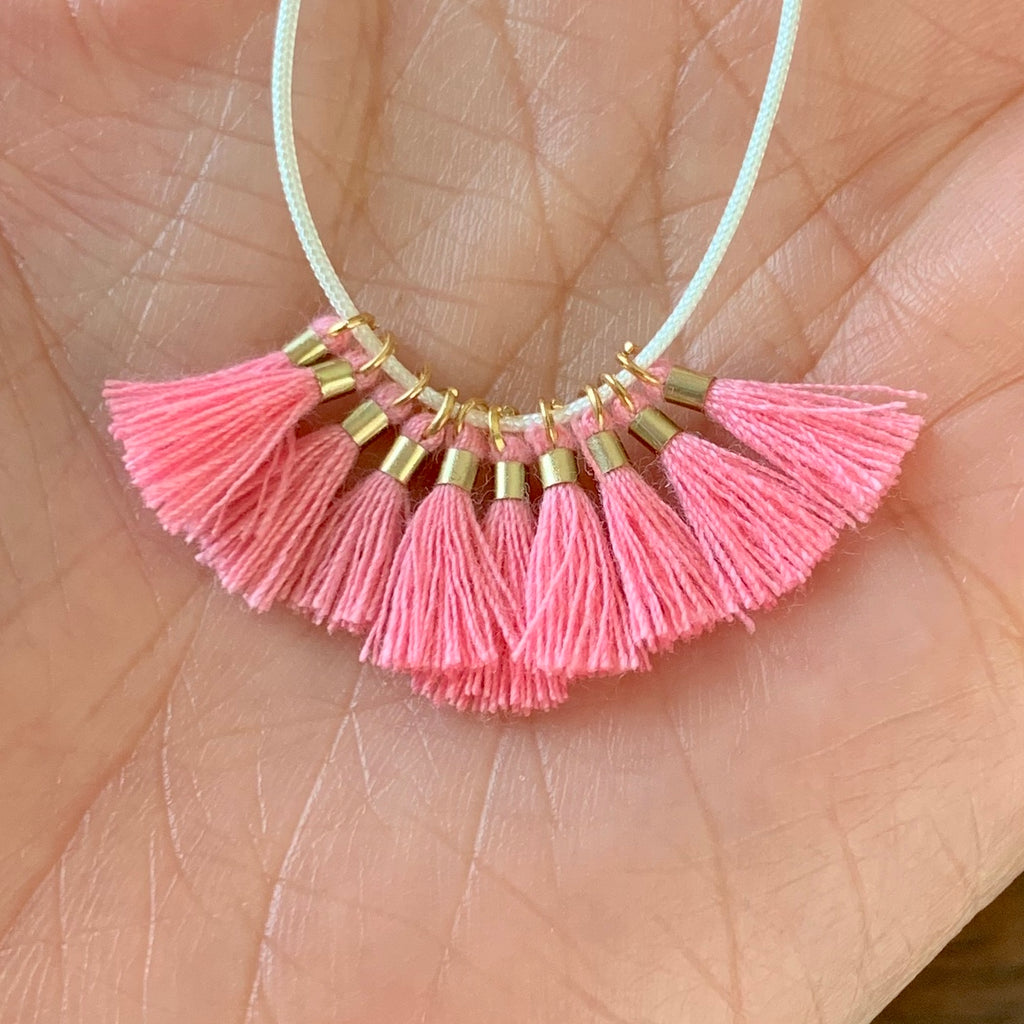 Pink - Tiny Tassel