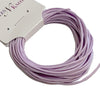Pale Lavender - Wax Polyester Surfer Cord - 5 yard bundle