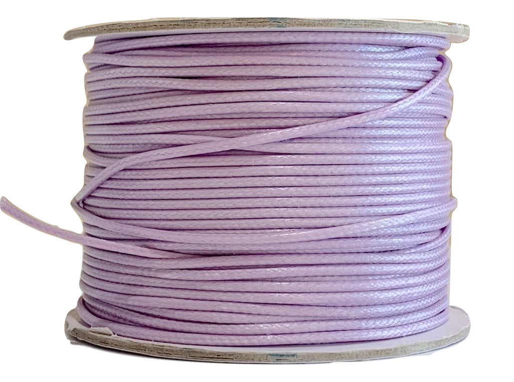 Pale Lavender - Wax Polyester Surfer Cord - 45 yd rolls