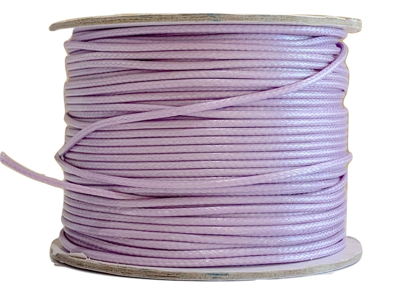 Pale Lavender - Wax Polyester Surfer Cord - 45 yd rolls