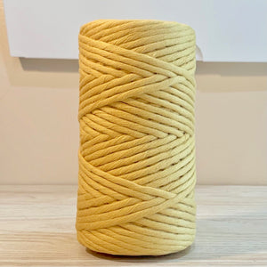 Parmesan - 5MM Single Strand Cotton Macrame Cord (100M)