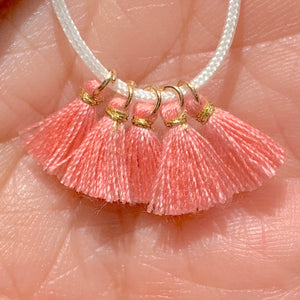 Peach - Tiny Tassel