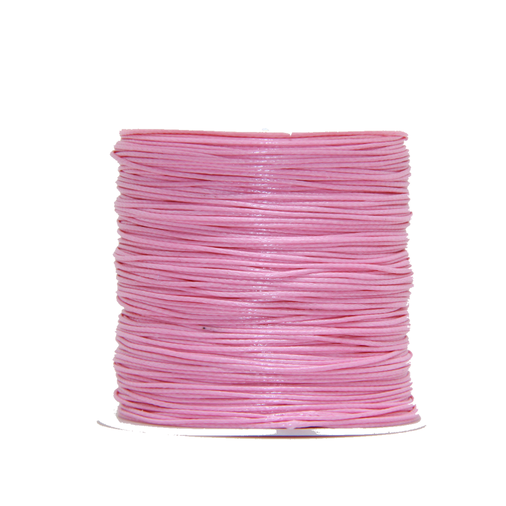 Pink - Wax Polyester Surfer Cord - 45 or 50 yd rolls