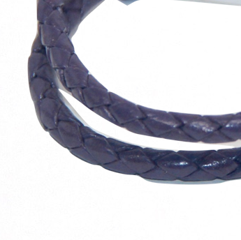 Round Braided Indian Leather:  Iris:  12 Inches