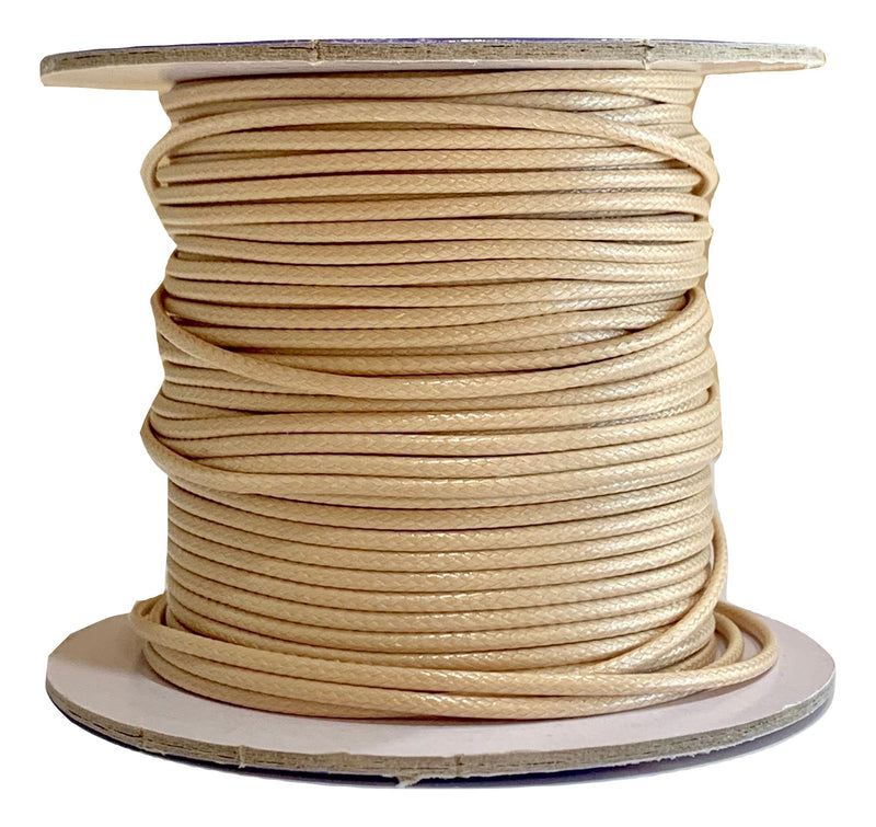 Sand - Wax Polyester Surfer Cord - 45 or 50 yd rolls
