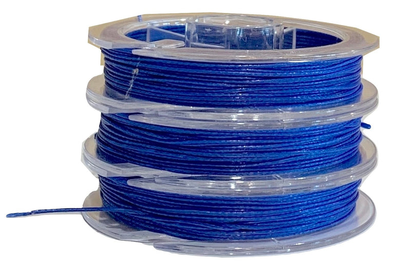 Sapphire - Wax Polyester Surfer Cord - 5 or 10 yards