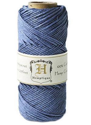 Hemp Cord :  Dusty Blue