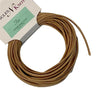 Tan - Wax Polyester Surfer Cord - 5 yard bundle