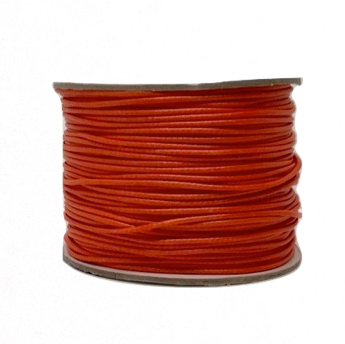 Tangerine - Wax Polyester Surfer Cord - 45 yd rolls