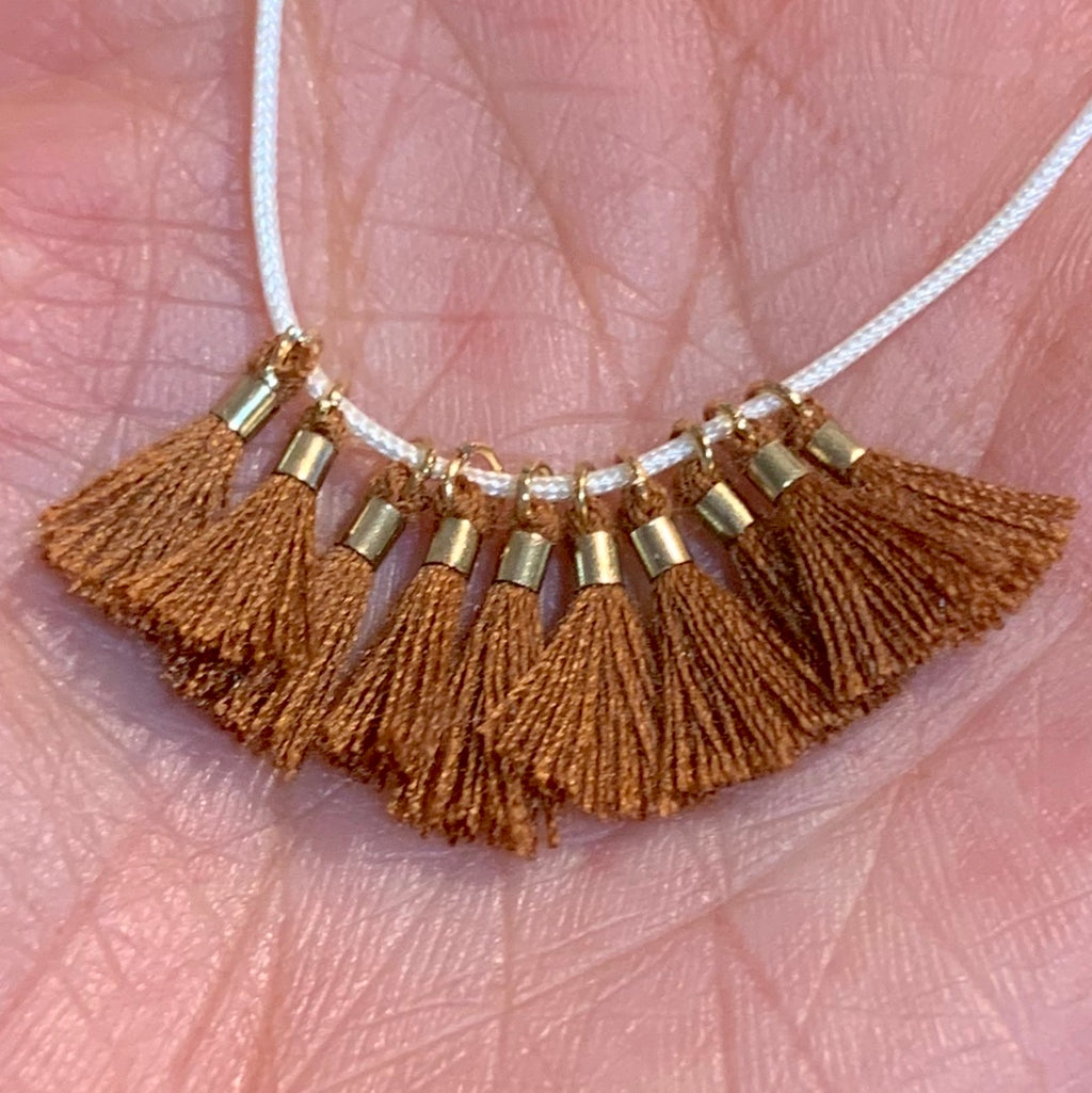 Teak - Tiny Tassel