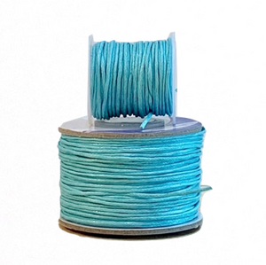 Wax Cotton Cord:  WATER JET - 1MM
