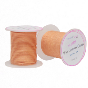 Wax Cotton Cord:  MARIGOLD - 10M Spool:   0.5MM Only