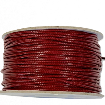 Wine  - Wax Polyester Surfer Cord - 45 or 50 yd rolls