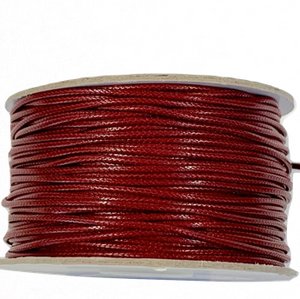 Wine  - Wax Polyester Surfer Cord - 45 or 50 yd rolls
