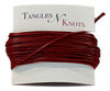 Wine - Wax Polyester Surfer Cord - 5 or 10 yards