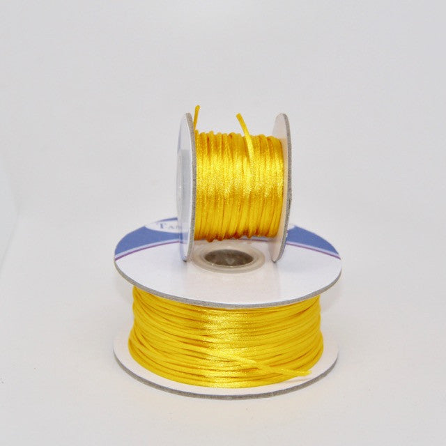 Yellow - Nylon Satin -1 MM