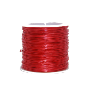Cranberry  - Wax Polyester Surfer Cord - 45 or 50 yd rolls