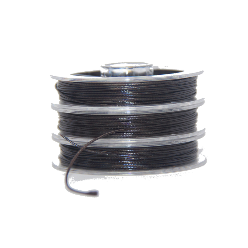 Dark Brown - Wax Polyester Surfer Cord - 5 or 10 yards