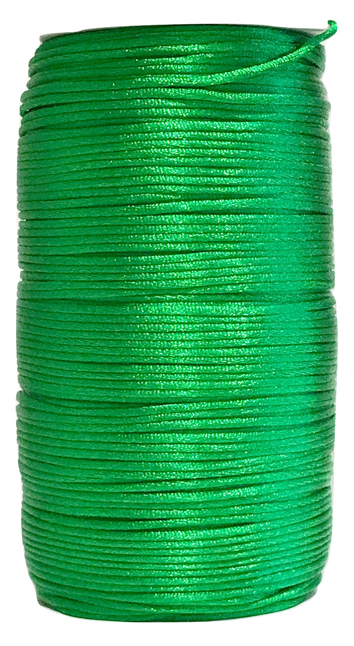 Forest Green - 2MM Rattail - Rolls