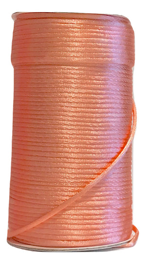 Peach - 2MM / 3MM Rattail - Rolls