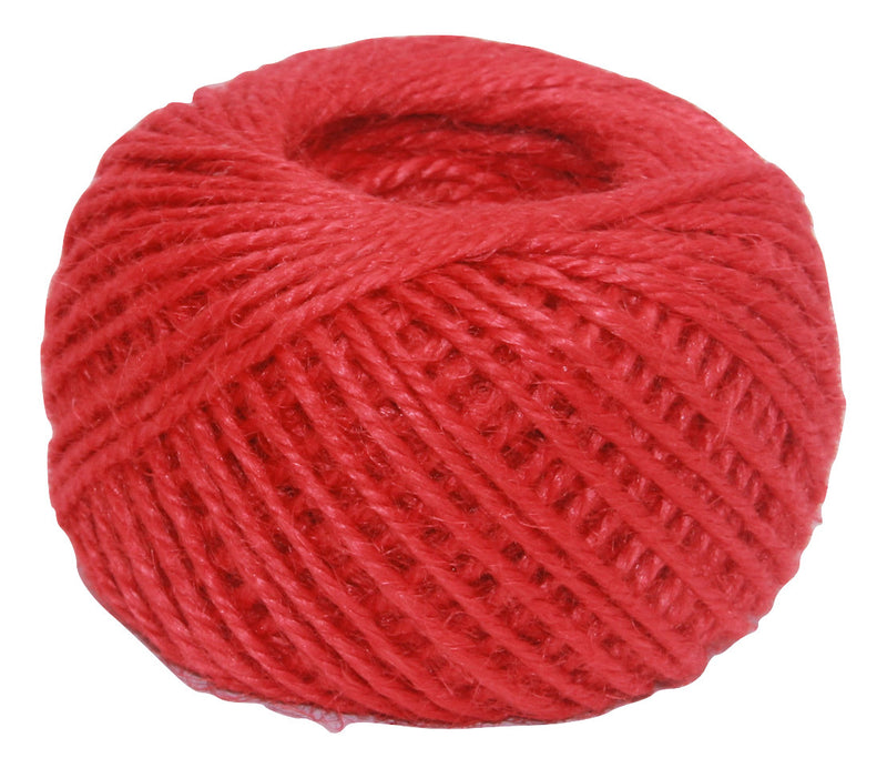 Jute - Red:  1.5MM-2MM (50Ml) (Clearance)