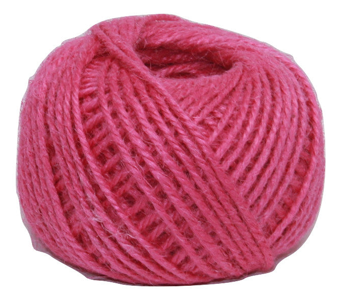 Jute - Rosy Rose:  1.5MM-2MM (50M) (Clearance)