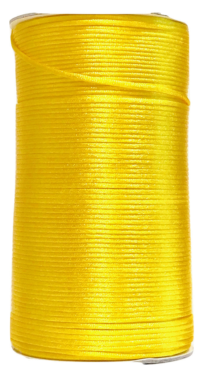 Yellow - 2MM Rattail - Rolls